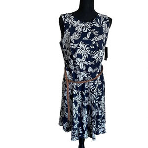 AB Studio Women Blue Casual Dress 12